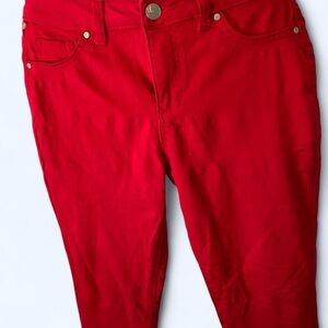 Red skinny jeans Size 4 #denim D.Jeans